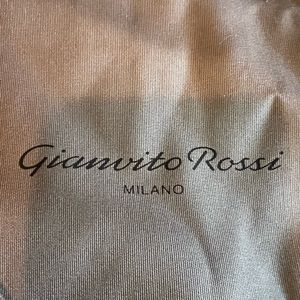 GIANVITO ROSSI MILANO DESIGNER SHOE PAIR OF DUSTBAGS - (2) 12”x14”
